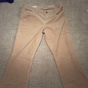 Gap bootcut corduroy pants 29P